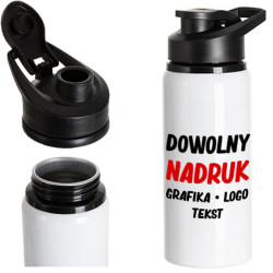 Bidon sportowy z nadrukiem 600ml