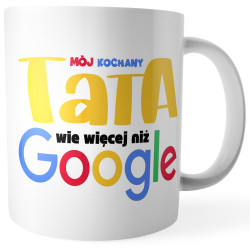 Kubek dla Taty Tata wie więcej niż Google 330ml