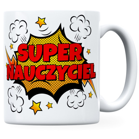 Kubek dla nauczyciela Super Nauczyciel