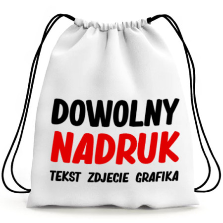 Worek Basic z nadrukiem